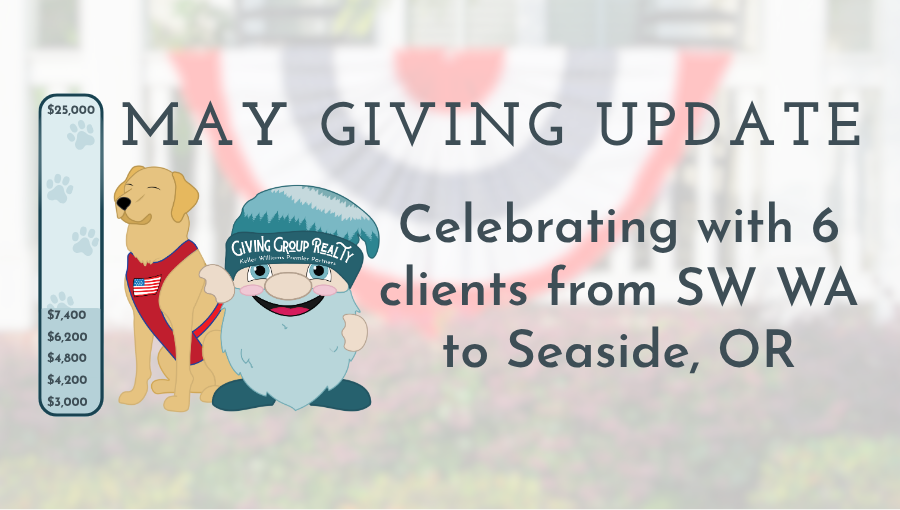 Giving Update: May 2026 header image.
