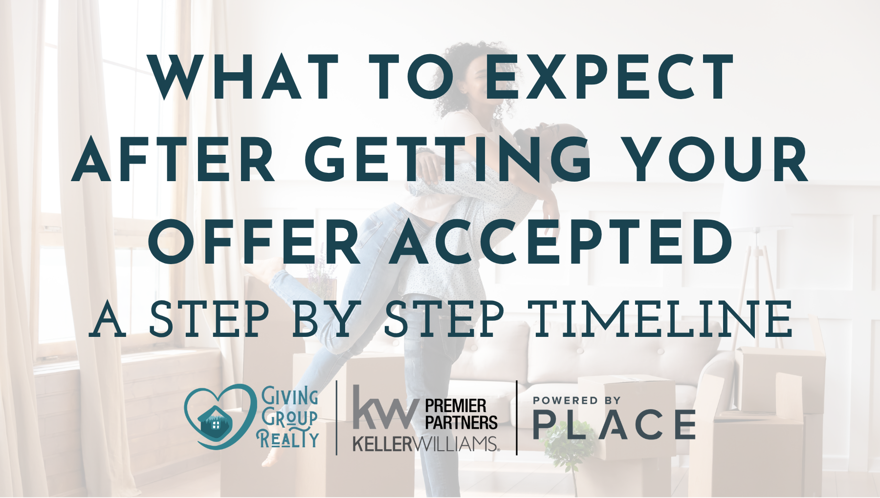 Buyer reviewing the home purchase timeline after an accepted offer