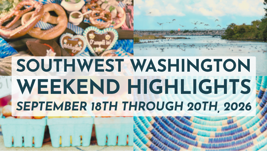 Things to Do in Clark County, WA This Weekend: September 18 to 20, 2026 header image.