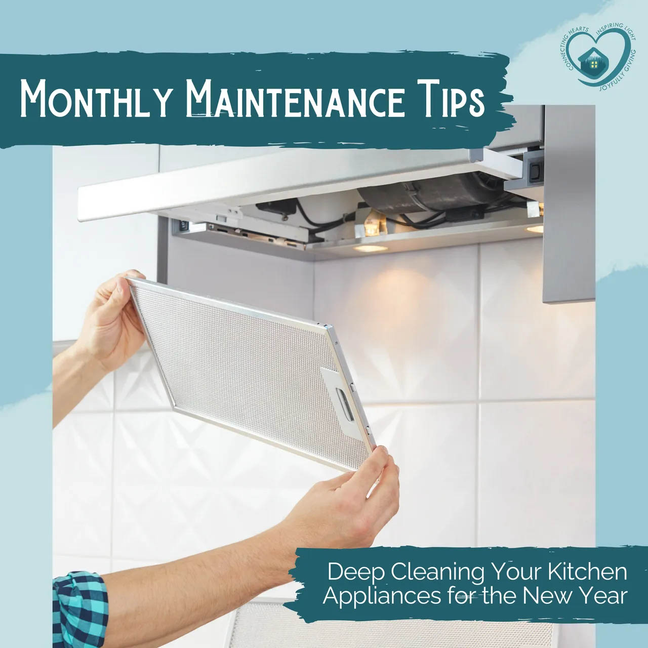 Deep Cleaning Your Kitchen Appliances for the New Year header image.
