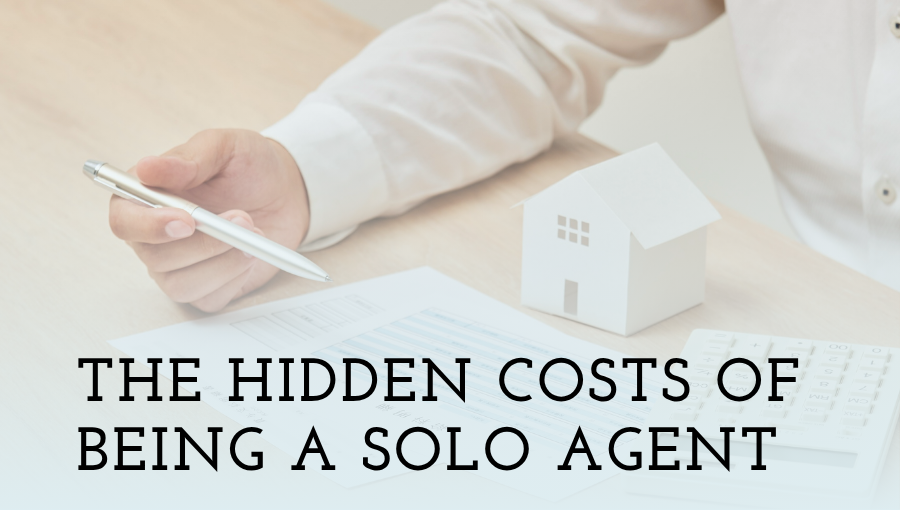 Hidden Costs of Running a Real Estate Business Alone header image.