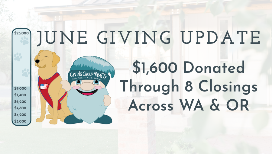 June 2026 Giving Update: Supporting Northwest Battle Buddies Through Real Estate header image.