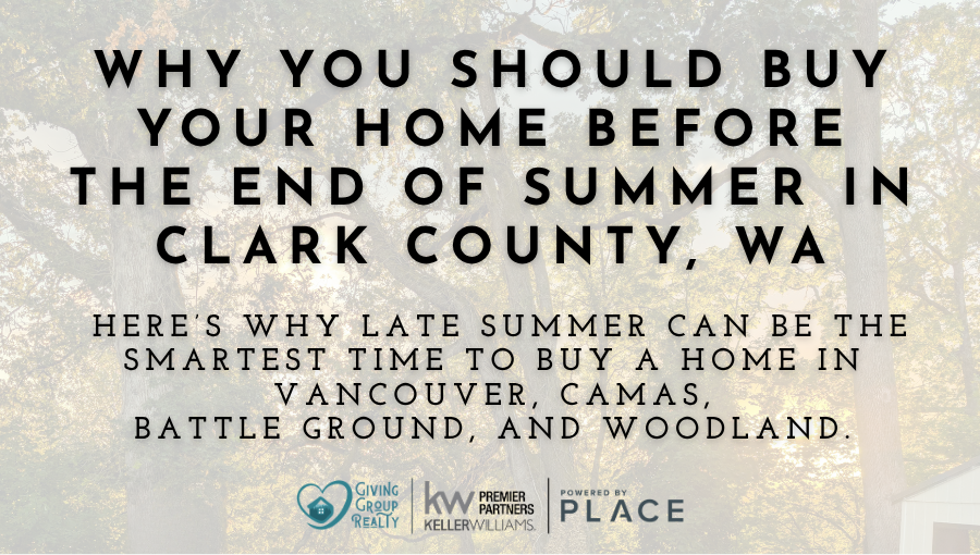 A welcoming Pacific Northwest home in Clark County, Washington during late summer