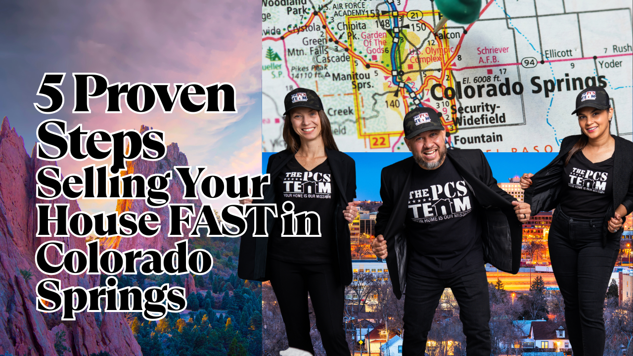 Sell Your Colorado Springs Home Fast with Our Proven 5-Step Process header image.