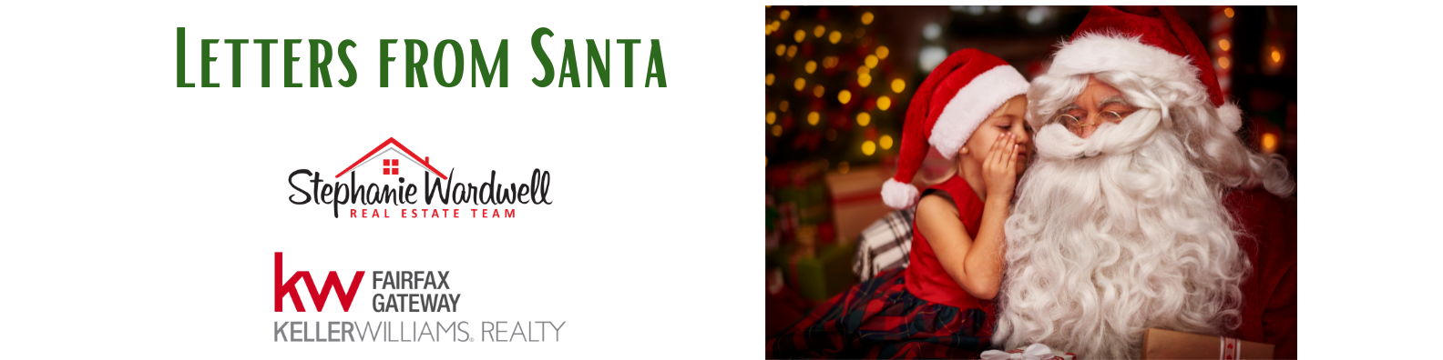 Letters to Santa header image.