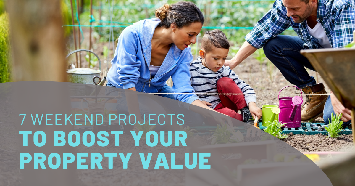 7 Weekend Projects to Boost Your Property Value header image.