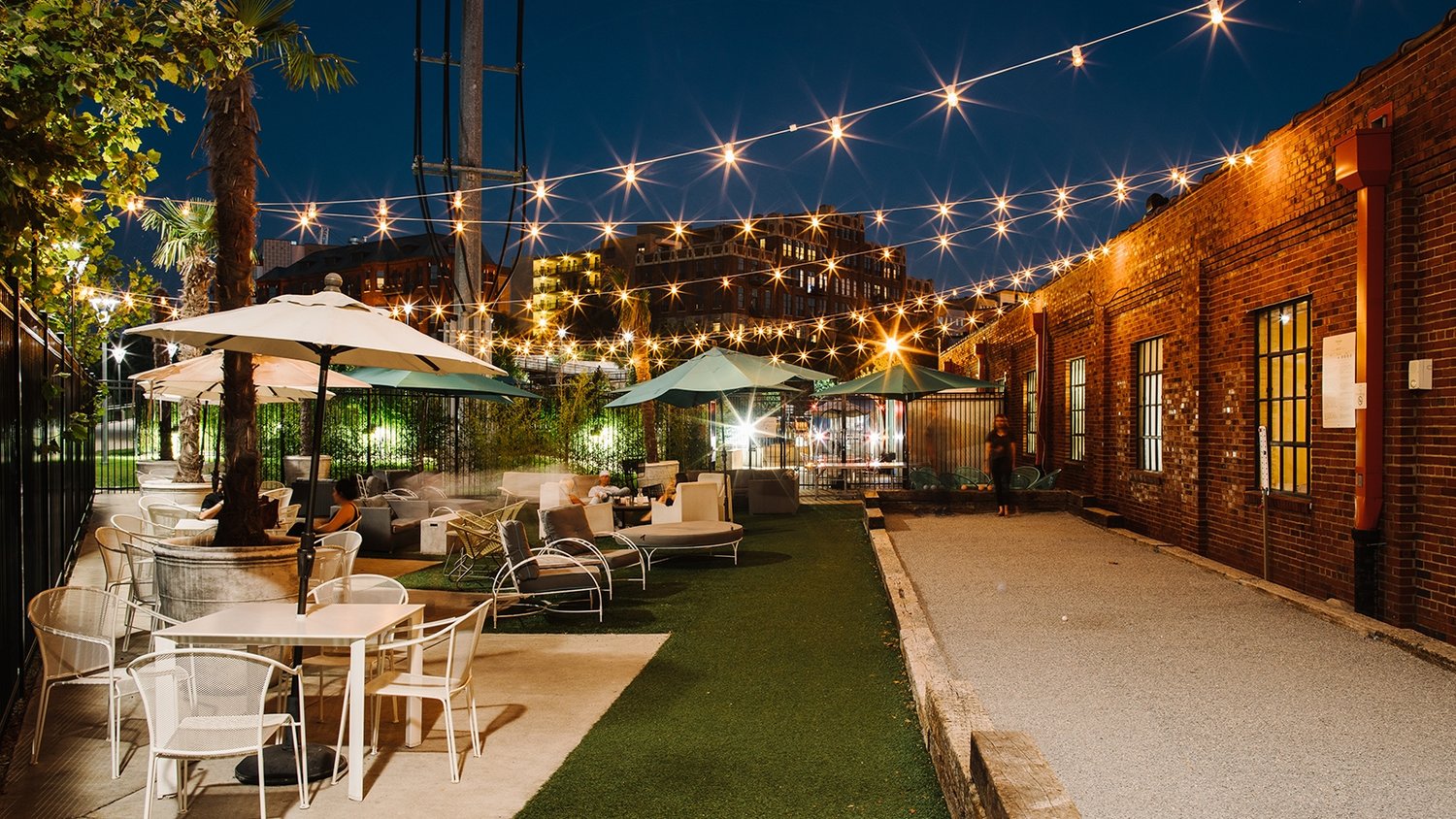 Pinewood Social: Best Patio's in Nashville, TN