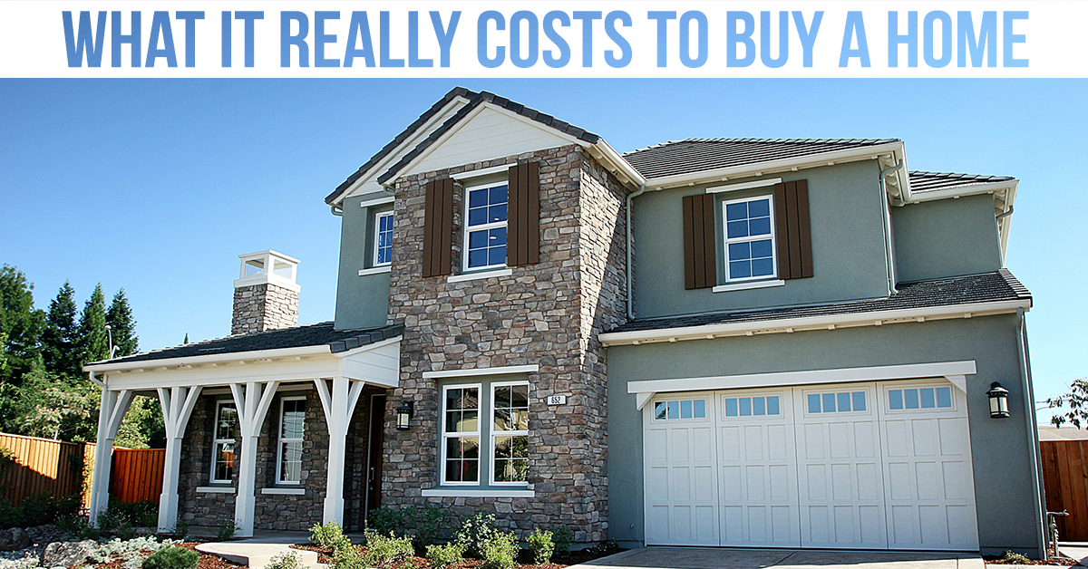 What it Really Costs to Buy A Home header image.
