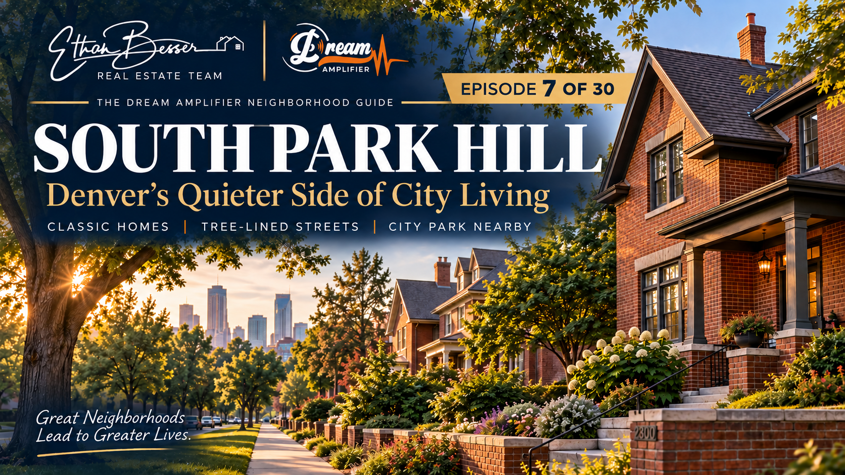 SOUTH PARK HILL. What If You Want Denver Without the Hurry? header image.