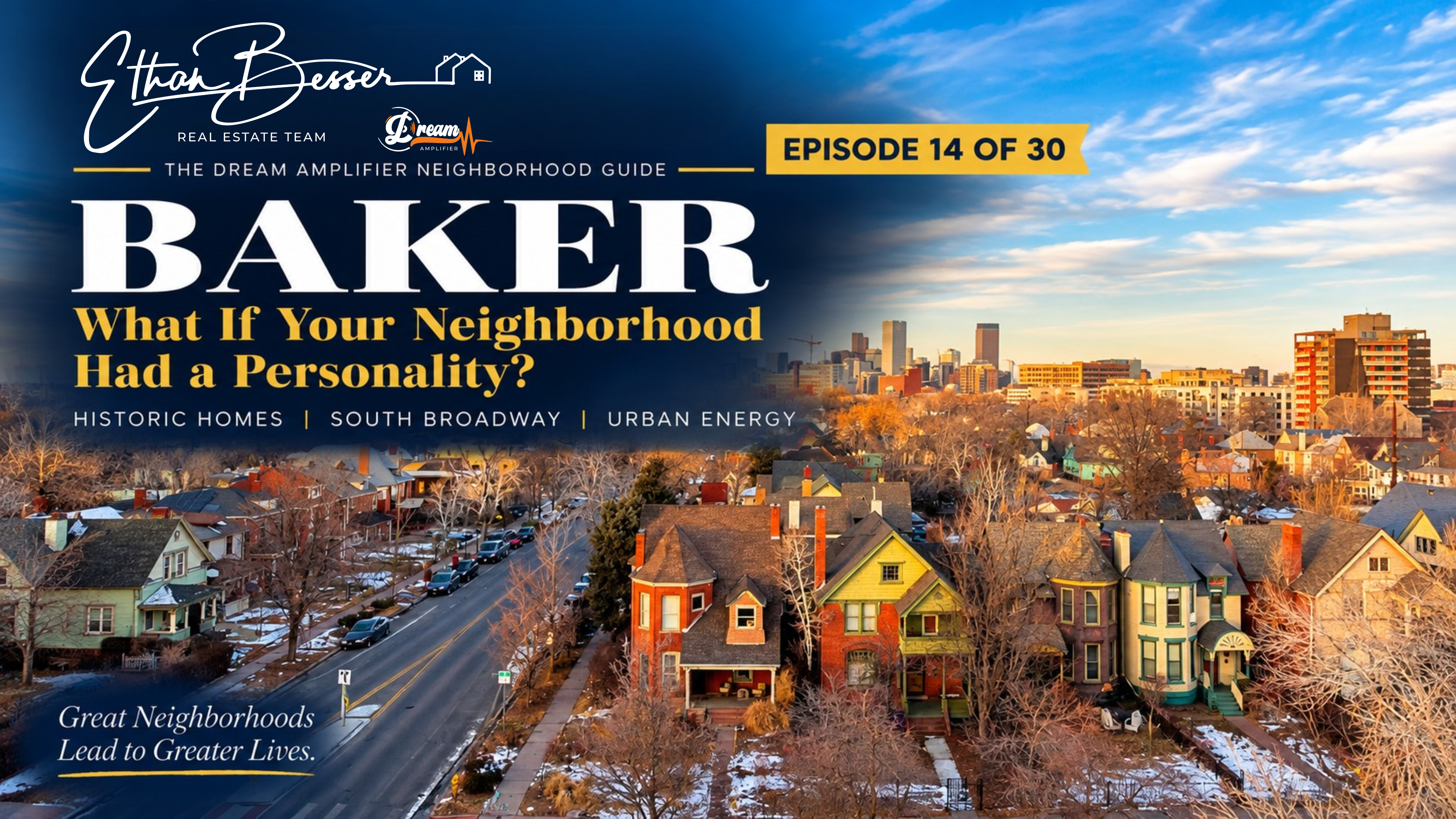 BAKER. What If Your Neighborhood Had a Personality? header image.