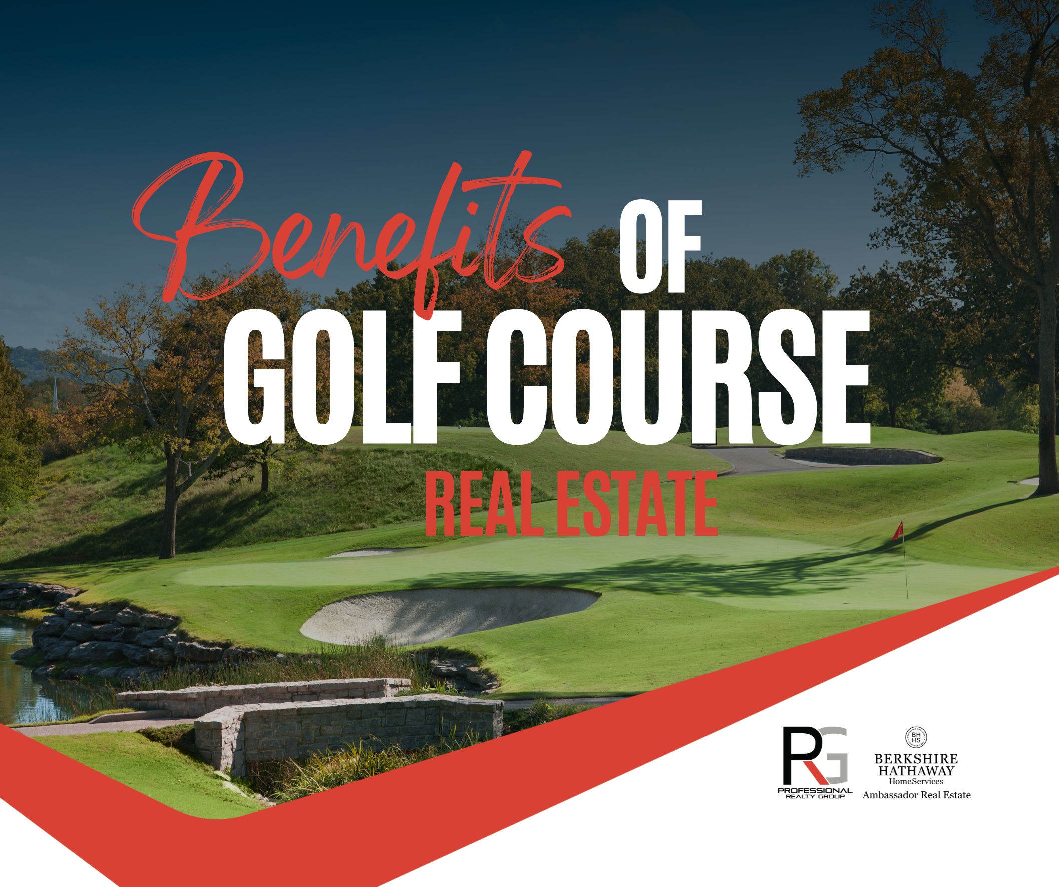 Discover the Hidden Perks of Buying Real Estate on a Golf Course header image.