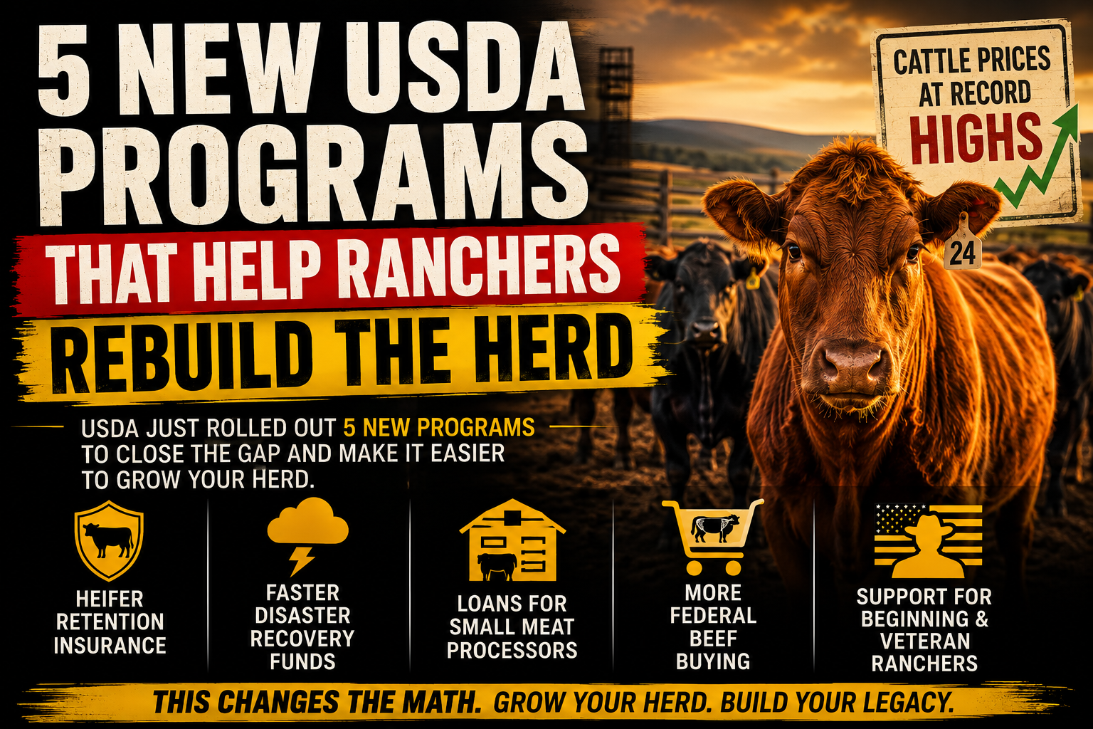 USDA's New Ranchers First Initiative: What It Means for Texas Cattle Producers header image.