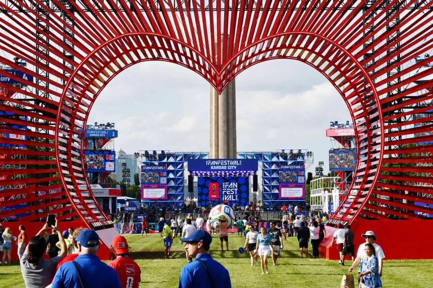 ⚽🌎 The World Cup Has Arrived in Kansas City! 🌎⚽ header image.