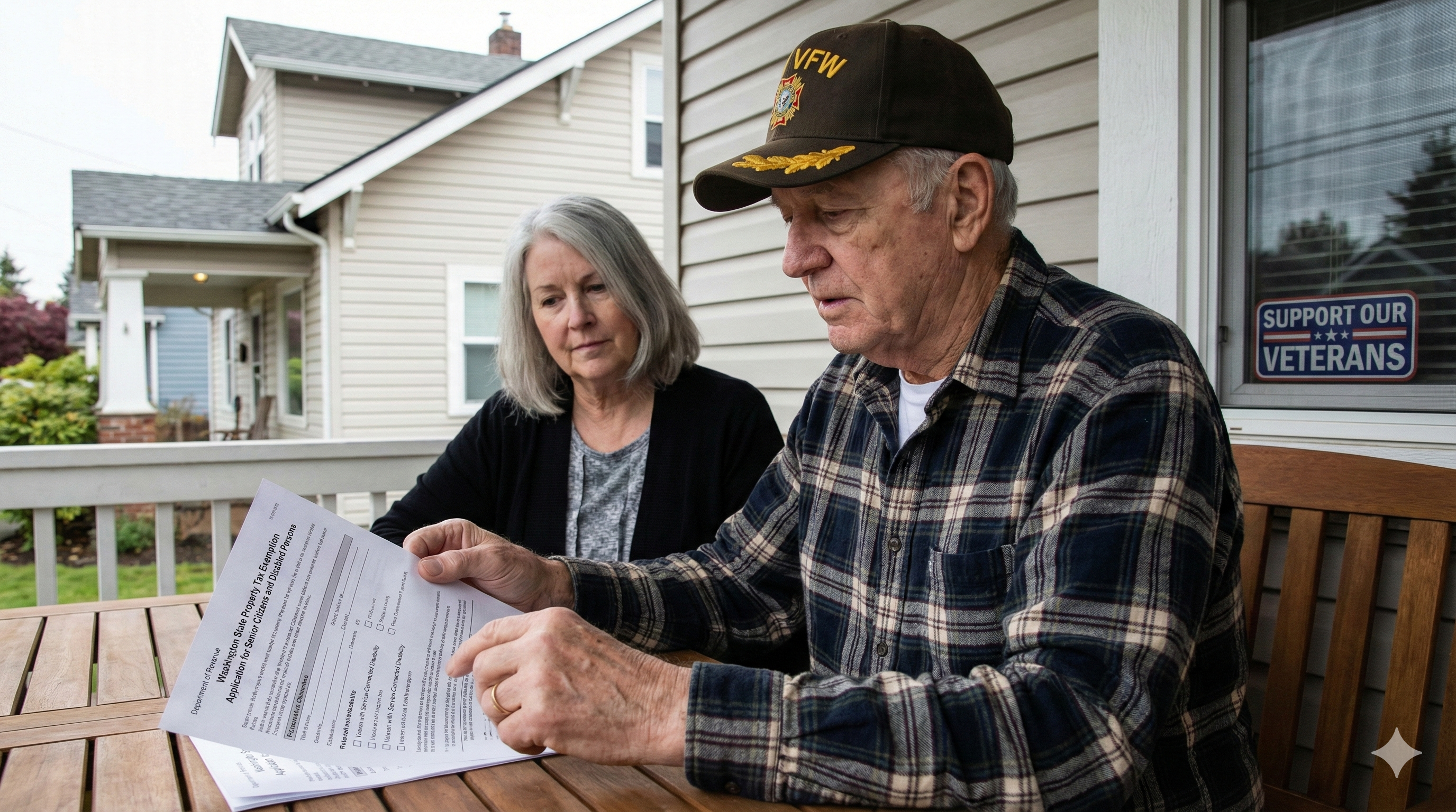 Washington Property Tax Exemptions for Seniors & Veterans header image.