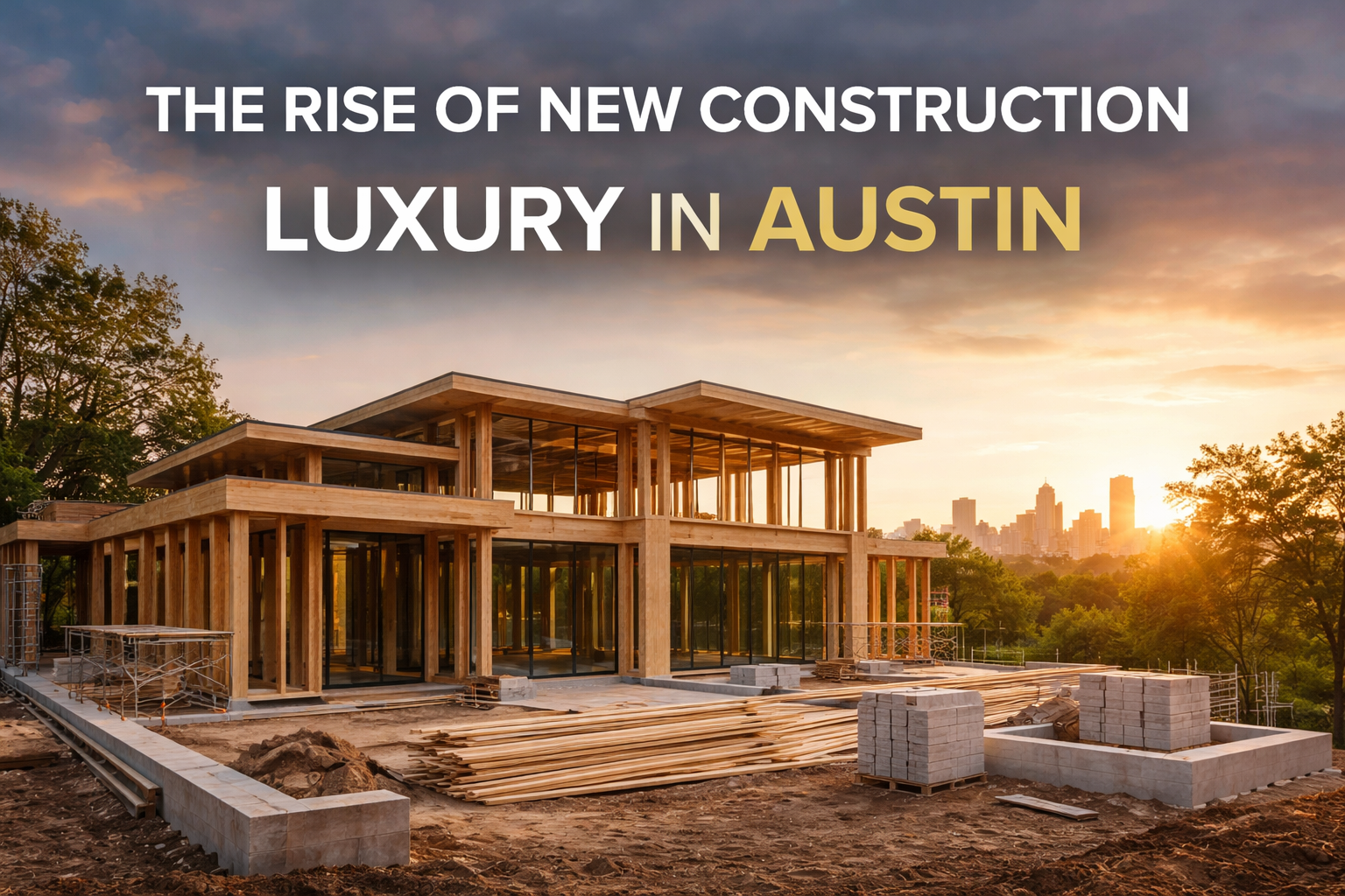 The Rise of New Construction Luxury in Austin: Where Buyers Are Looking and Why header image.