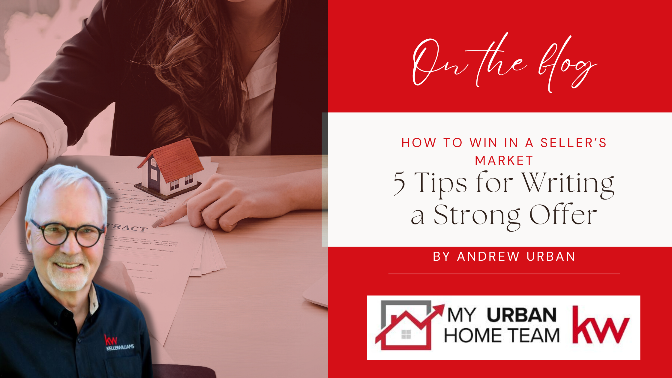 How to Win in a Seller’s Market: 5 Tips for Writing a Strong Offer header image.