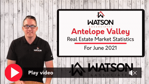 Antelope Valley Home Market Update | June 2021 header image.
