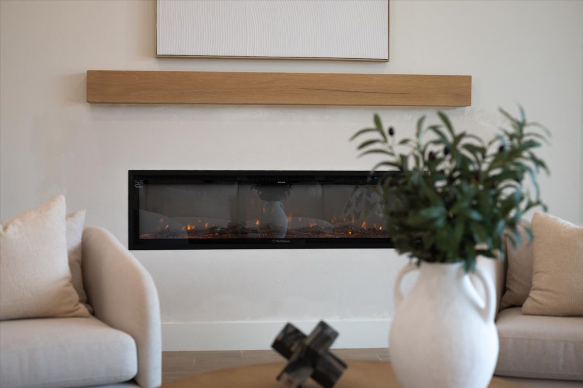 Luxury Staged Home Fireplace