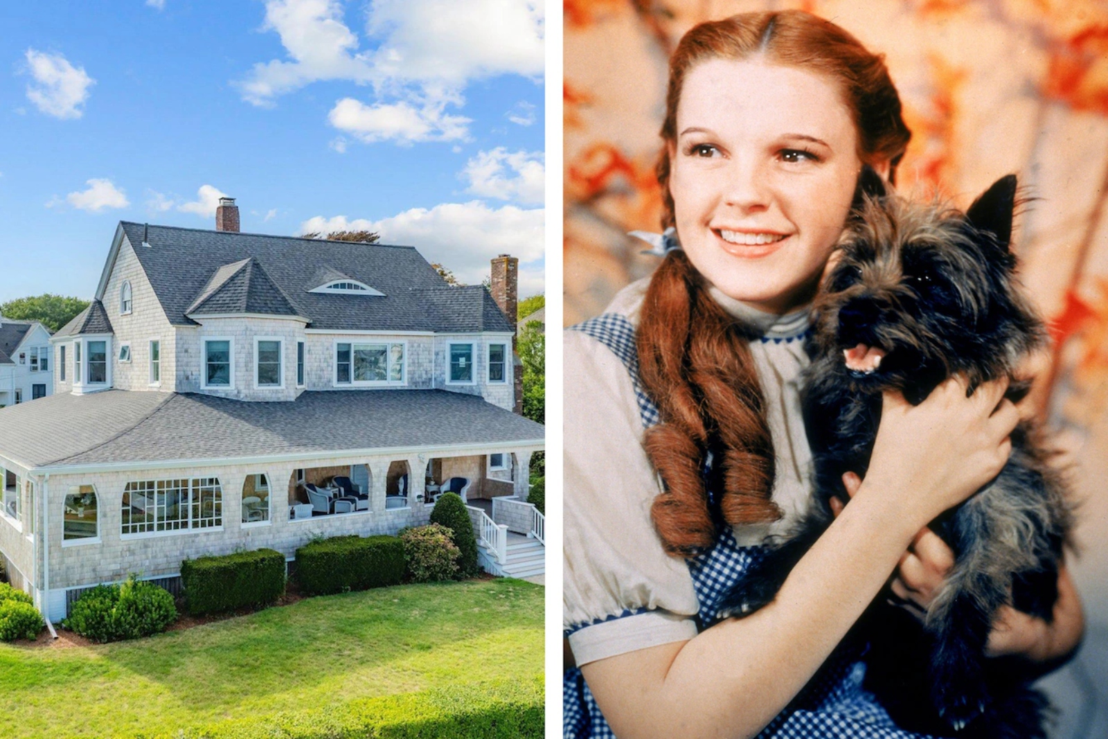 No place like home? Cape Cod residence where Judy Garland stayed hits market for nearly $6.8 million. header image.