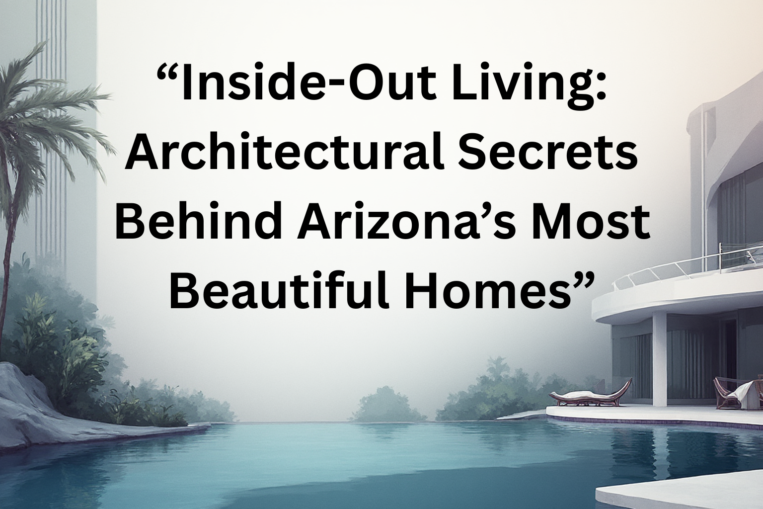 Inside-Out Living: Architectural Secrets Behind Arizona’s Most Beautiful Homes header image.