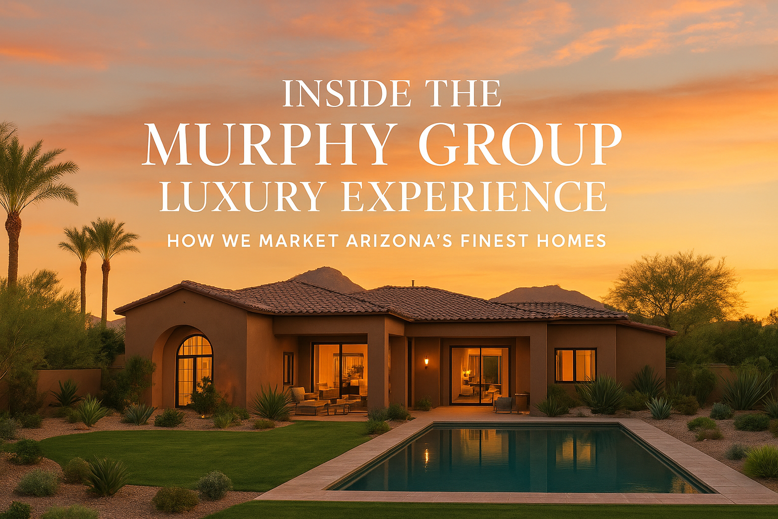 Inside The Murphy Group Luxury Experience: How We Market Arizona’s Finest Homes header image.