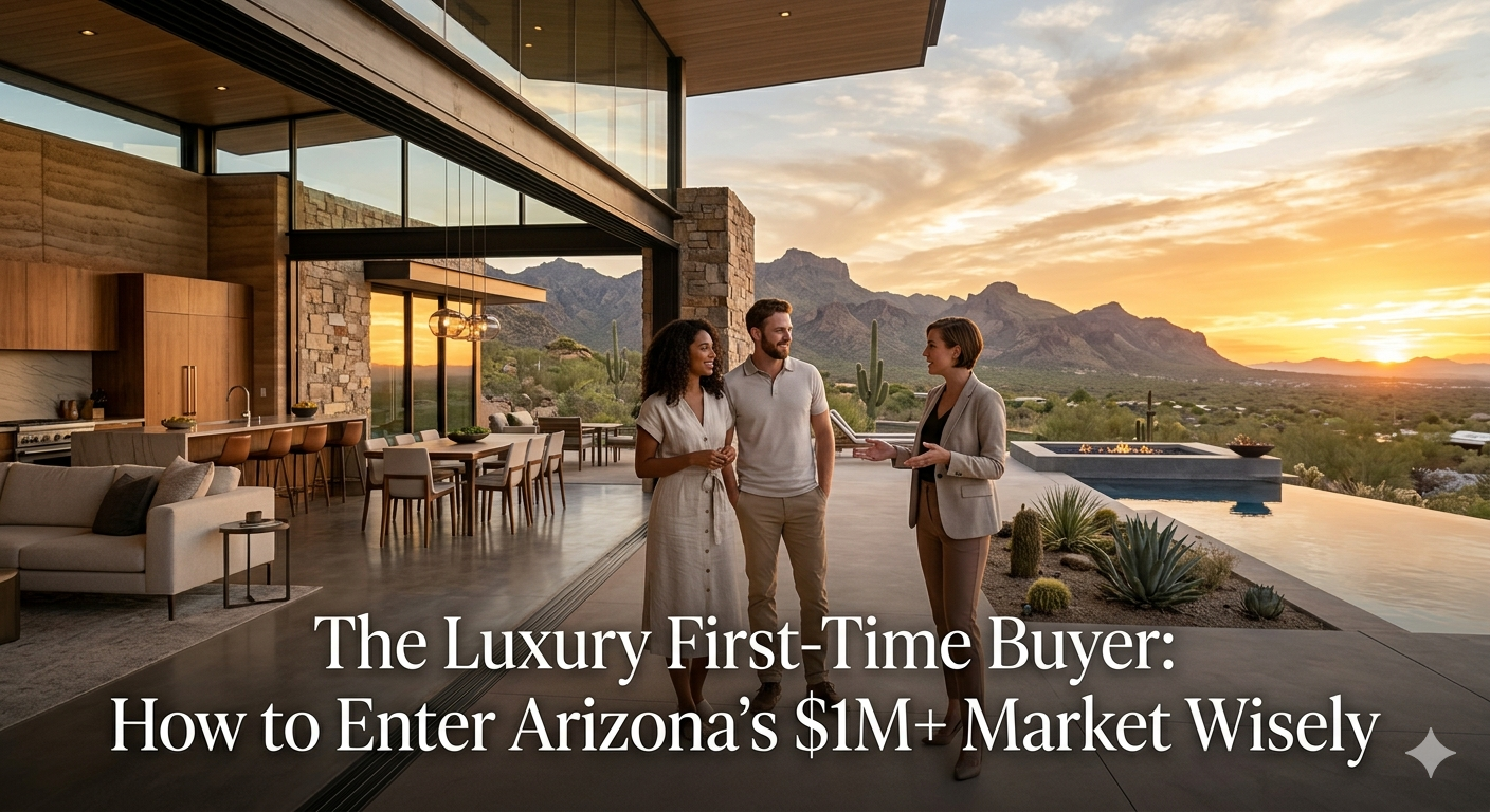The Luxury First-Time Buyer How to Enter Arizona’s $1M+ Market Wisely