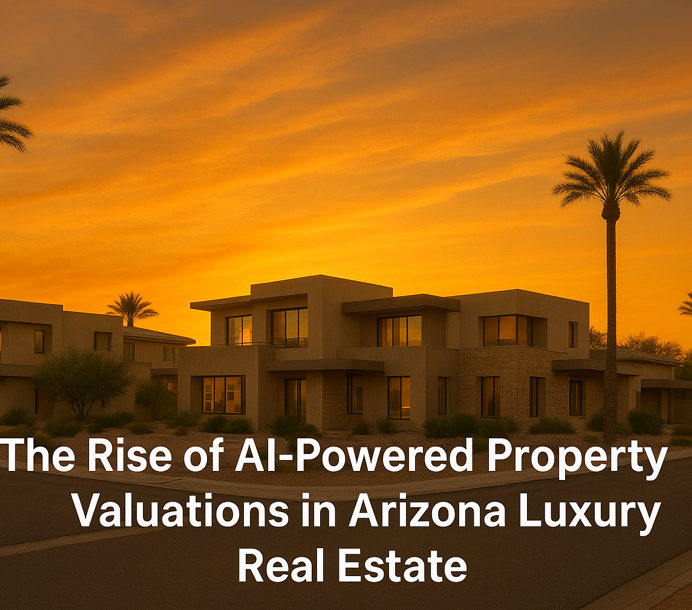 The Rise of AI-Powered Property Valuations in Arizona Luxury Real Estate header image.