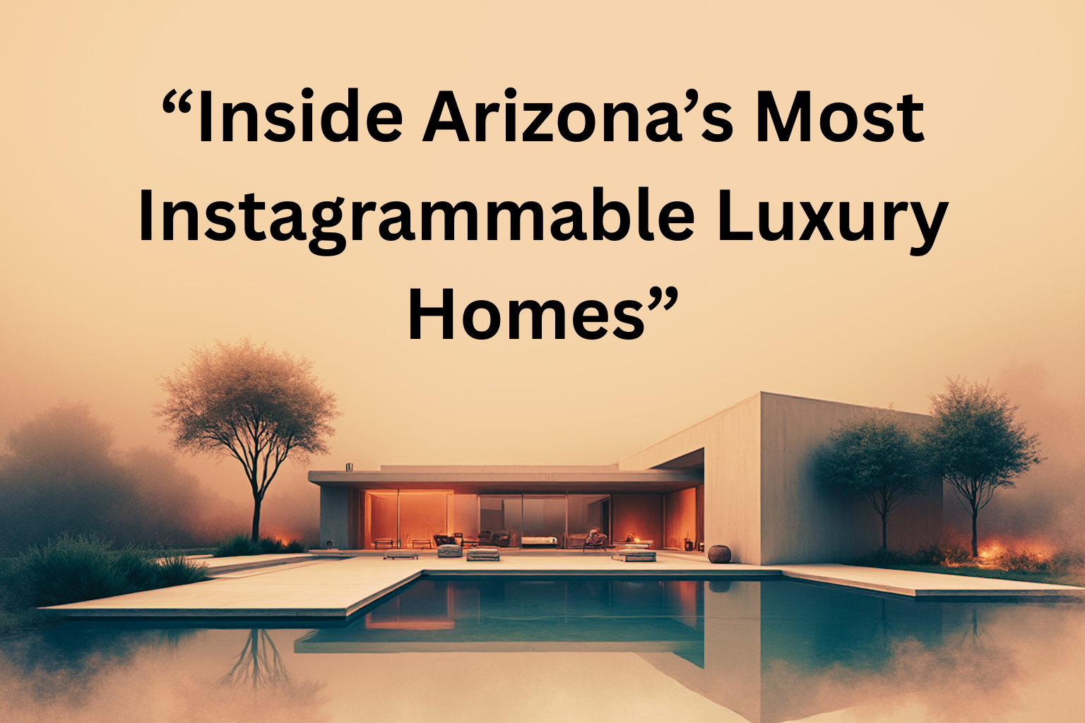 Inside Arizona’s Most Instagrammable Luxury Homes header image.