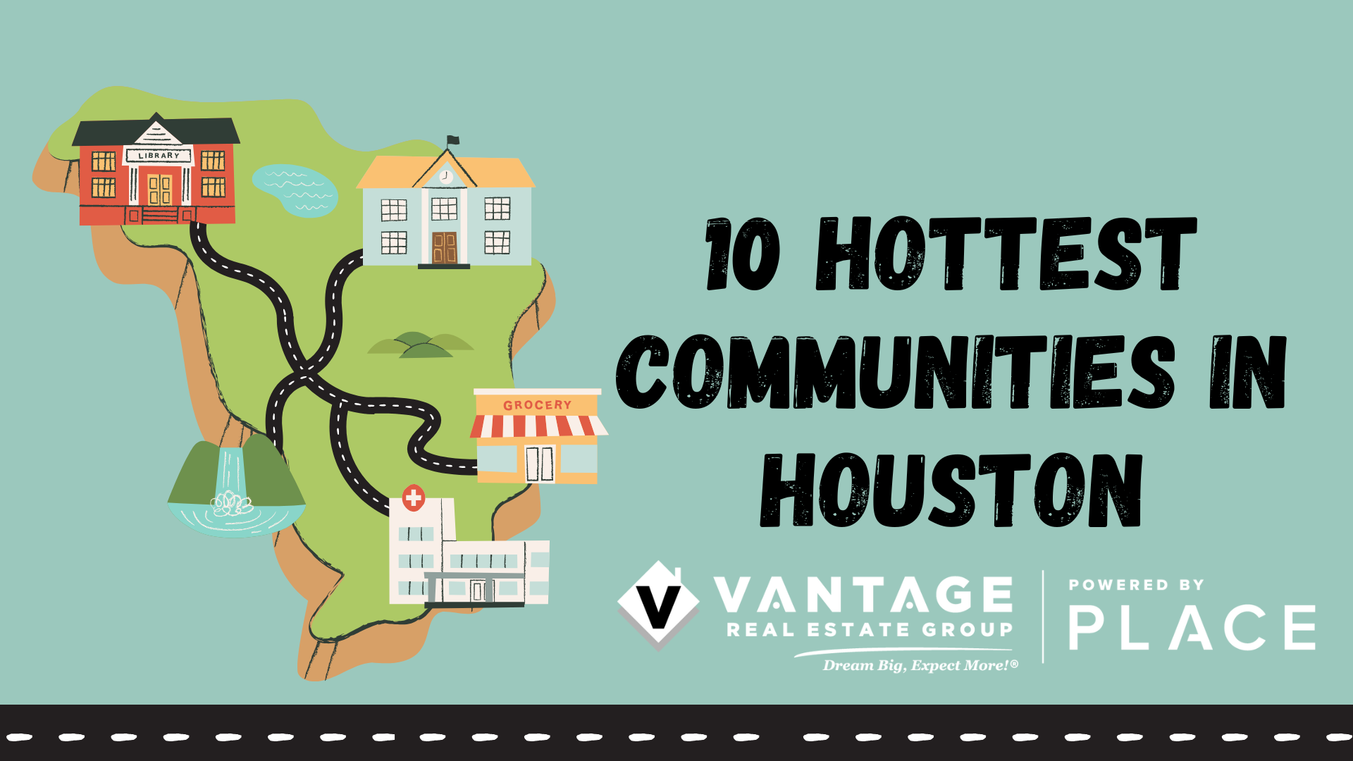 Houston's HOTTEST Communities RIGHT NOW! header image.