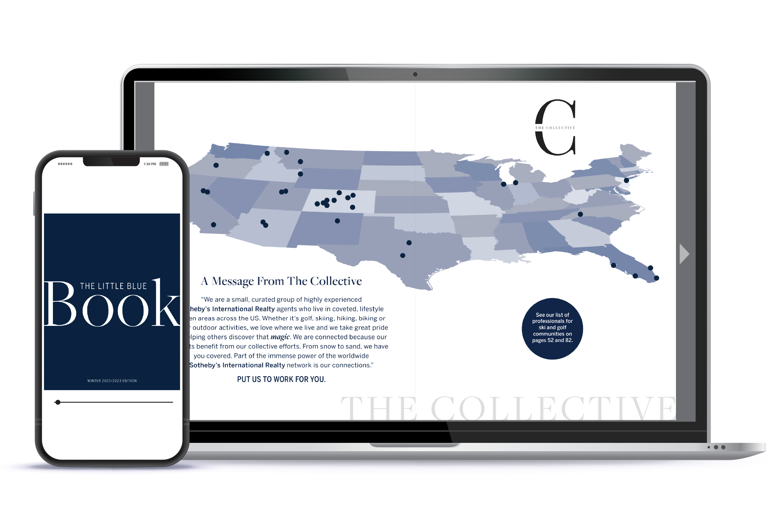 The Little Blue Book- Winter Edition 2022-23 header image.