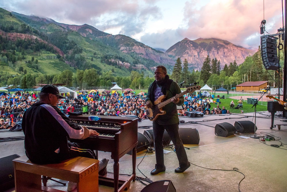The 2026 Telluride Jazz Festival Lineup header image.
