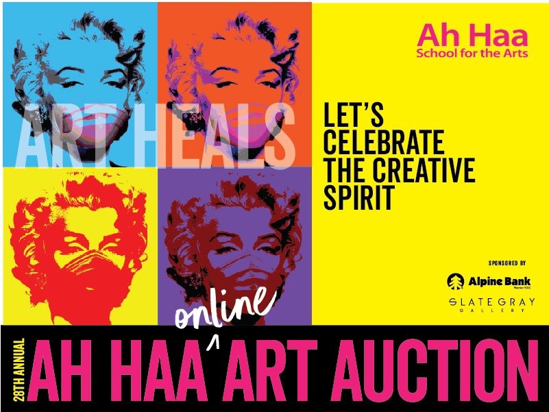The Ah Haa Auction header image.