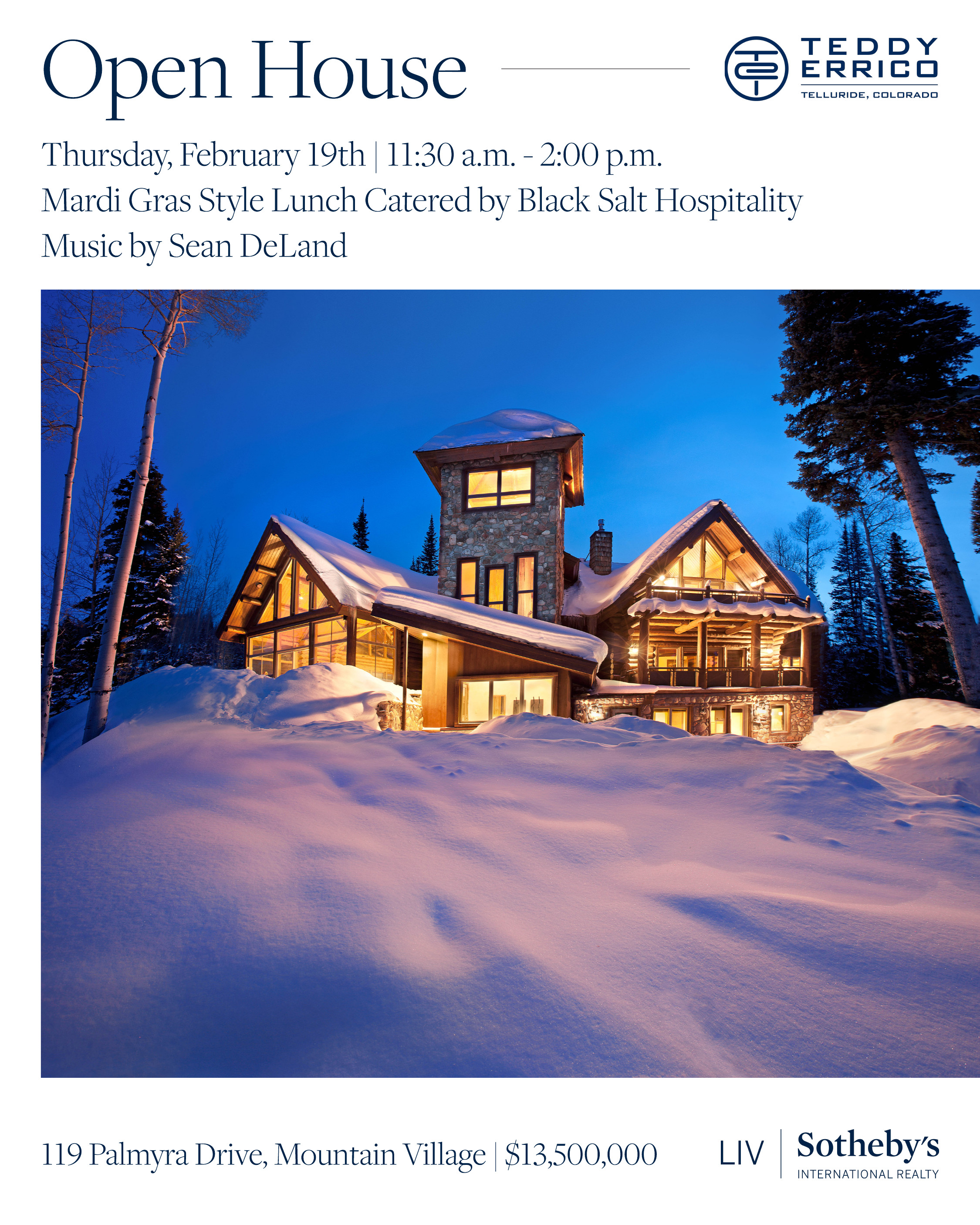 This is HOW Teddy Open Houses header image.