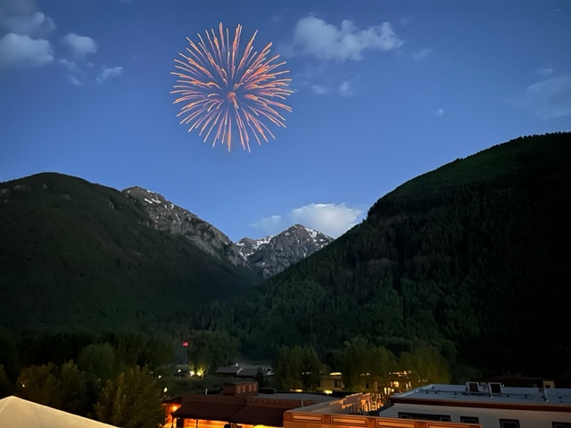The 4th of July....Telluride Style header image.