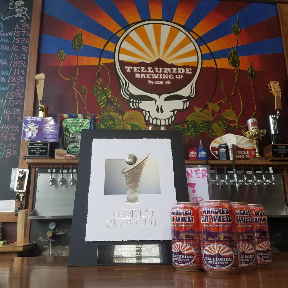 Telluride Brewing Wins Word Beer Cup Silver header image.