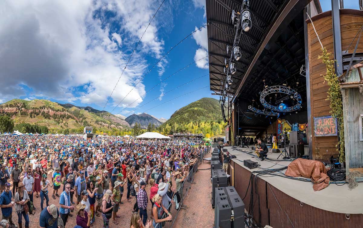 Telluride Blues and Brews Lineup and Tickets header image.
