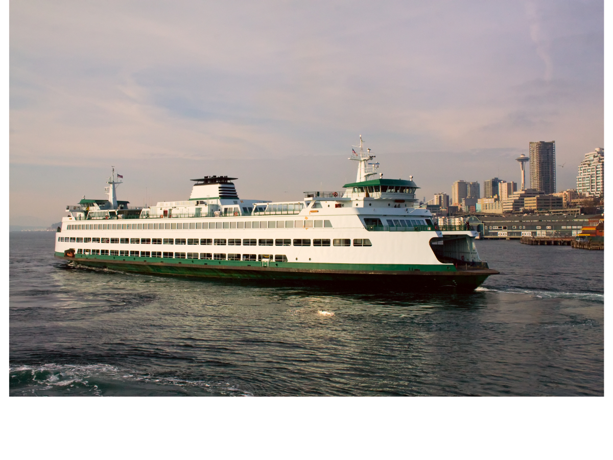 Washington State ferry near Kitsap County, a home purchase that felt stuck but kept moving.