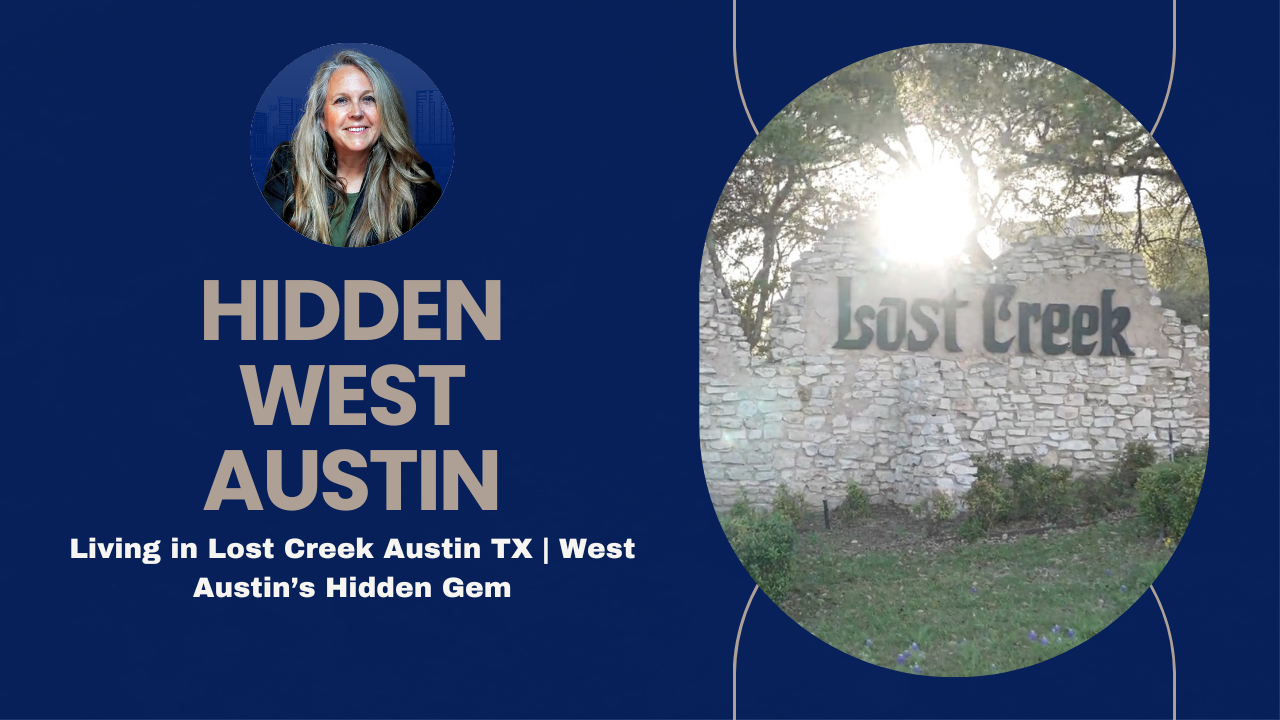 Lost Creek Neighborhood entrance in West Austin, Texas