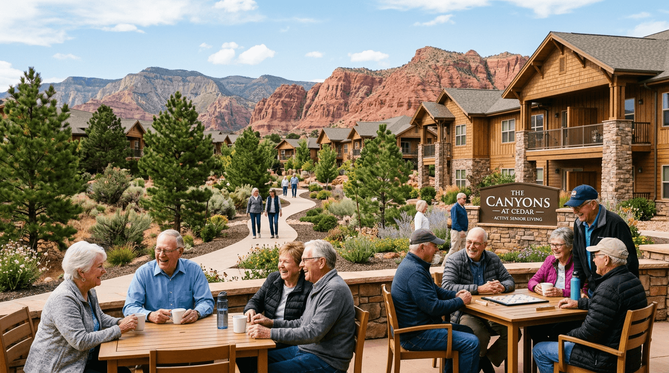 Cedar City Senior Community Home for Sale
