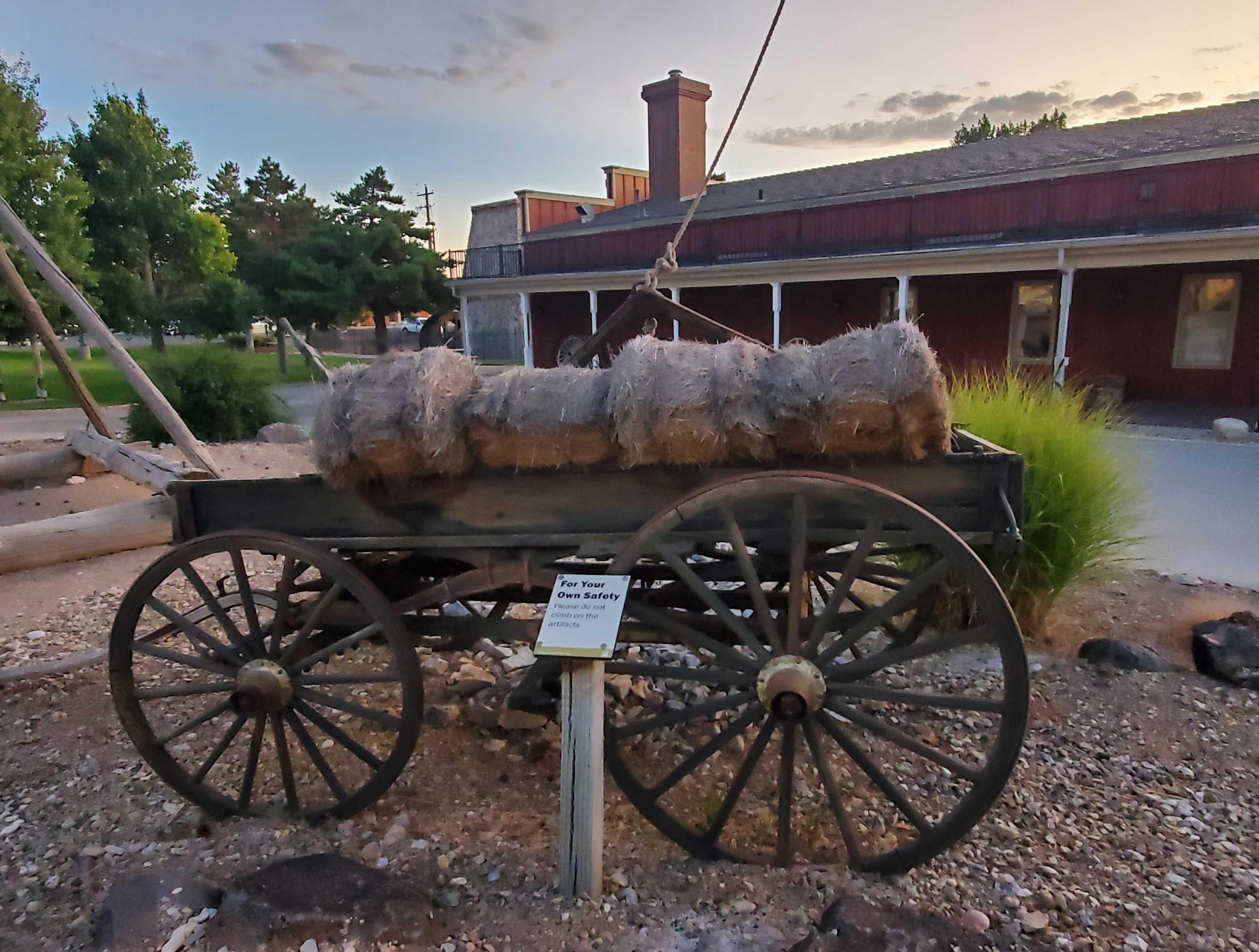 Antique Hay Wagon