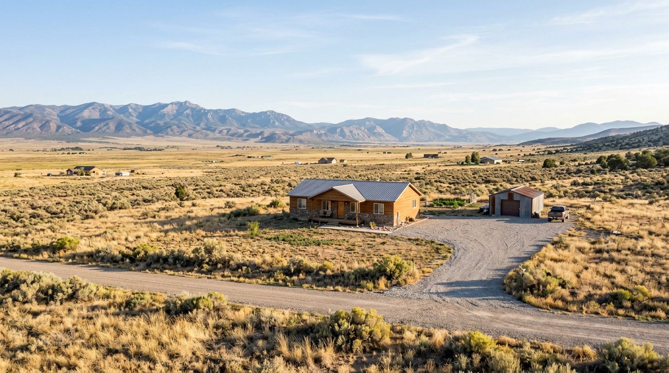 Lot Sizes and Acreage: Adjusting Your Expectations from Dense SoCal Suburbs to Iron County Space. header image.