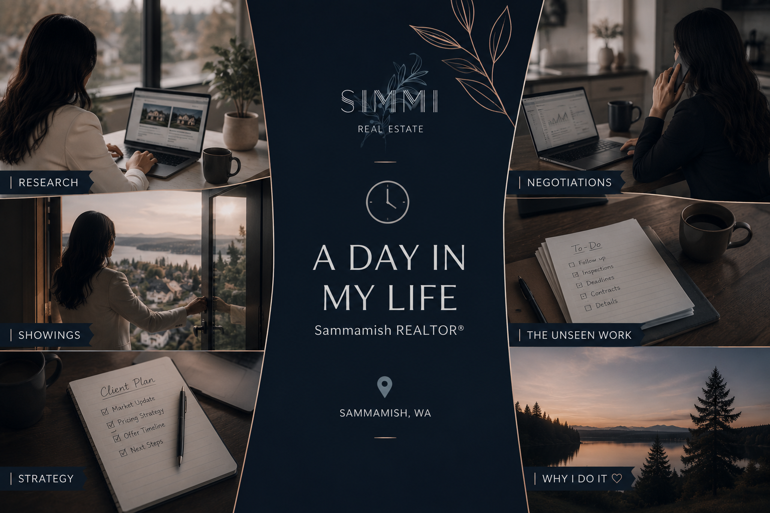 A Day in My Life as a Sammamish REALTOR® (The Parts Instagram Never Shows) header image.