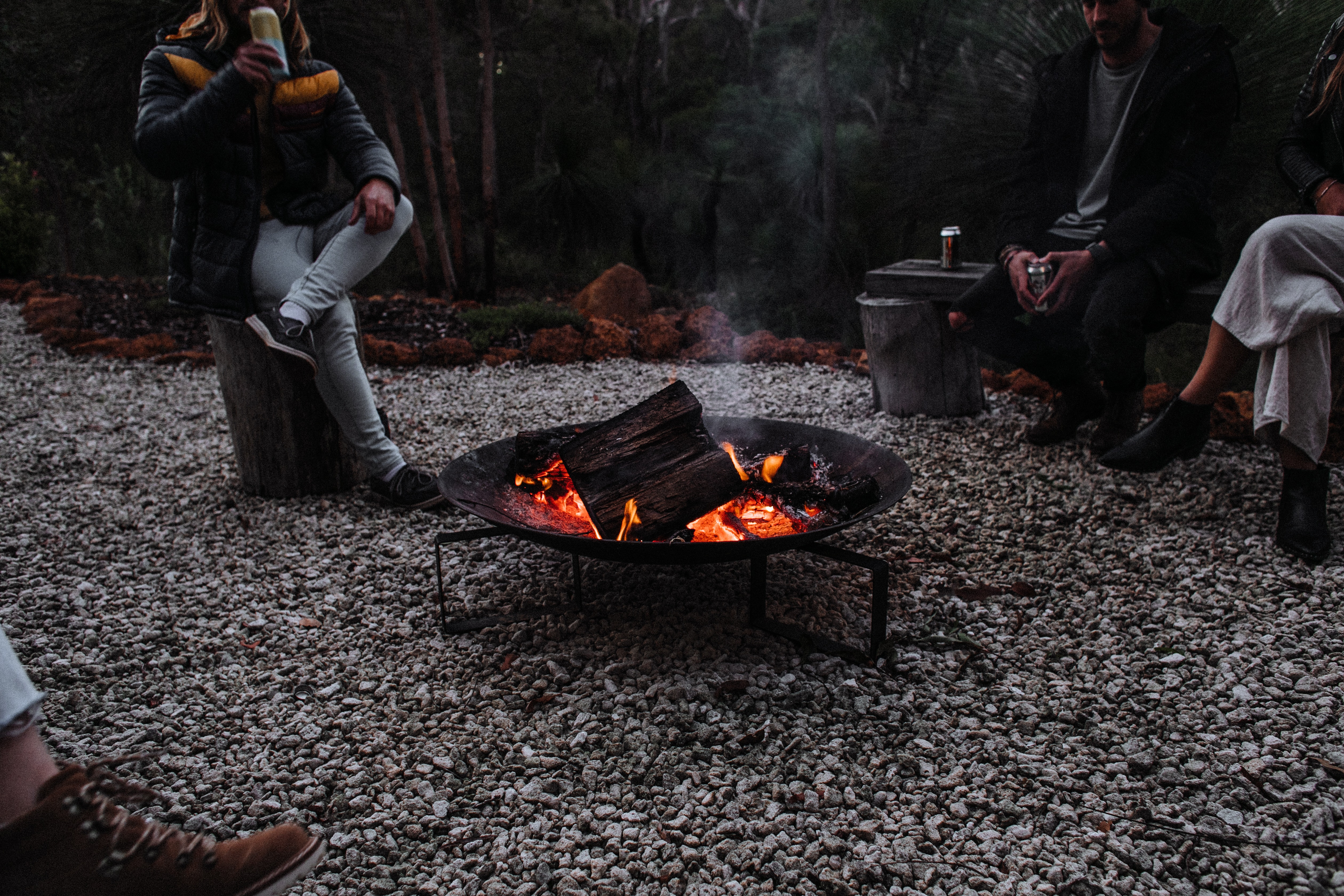 The Recipe for the Perfect Fire Pit header image.