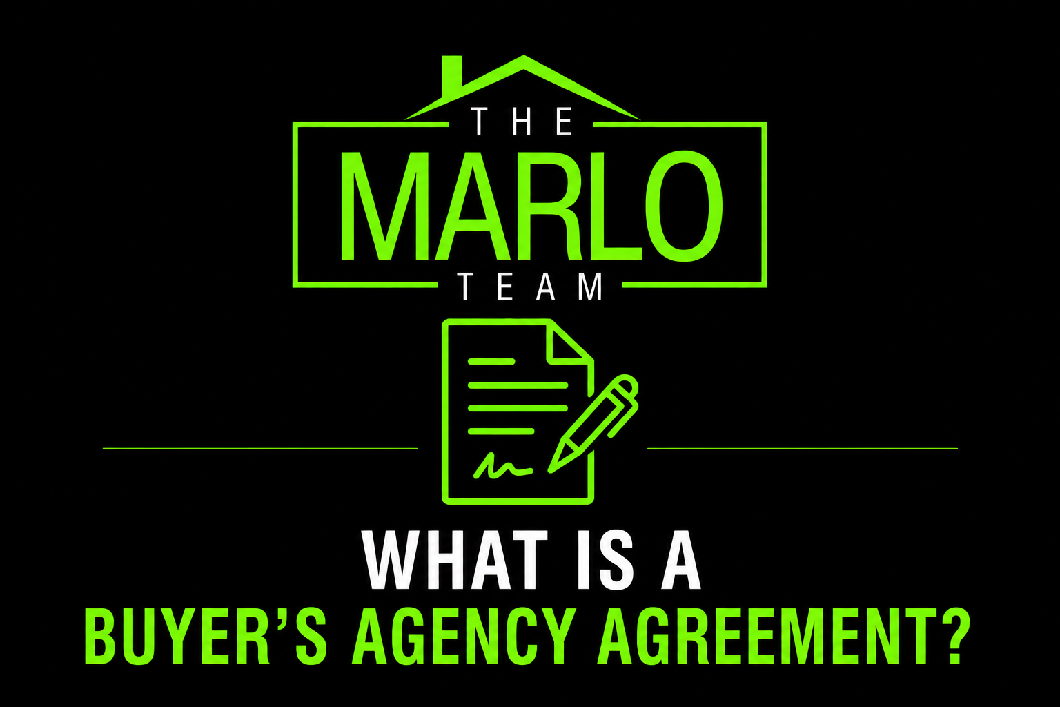 What is a Buyer's Agency Agreement? header image.