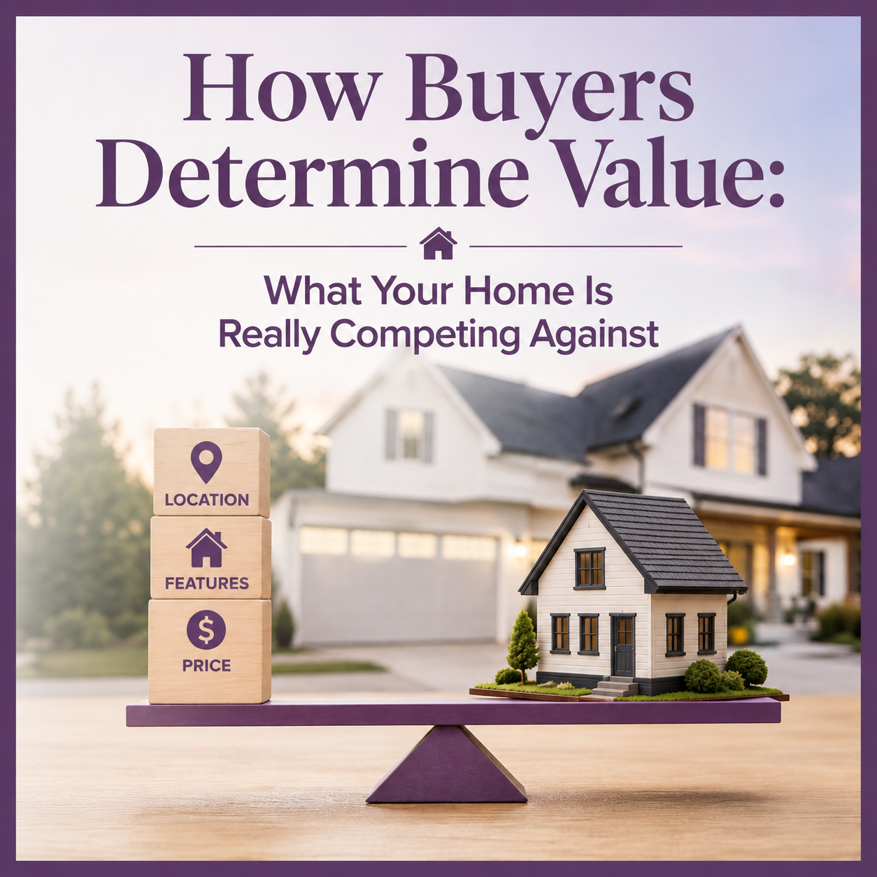 How Buyers Determine Value: What Your Home Is Really Competing Against header image.
