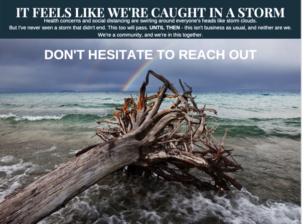 Caught in a Storm header image.