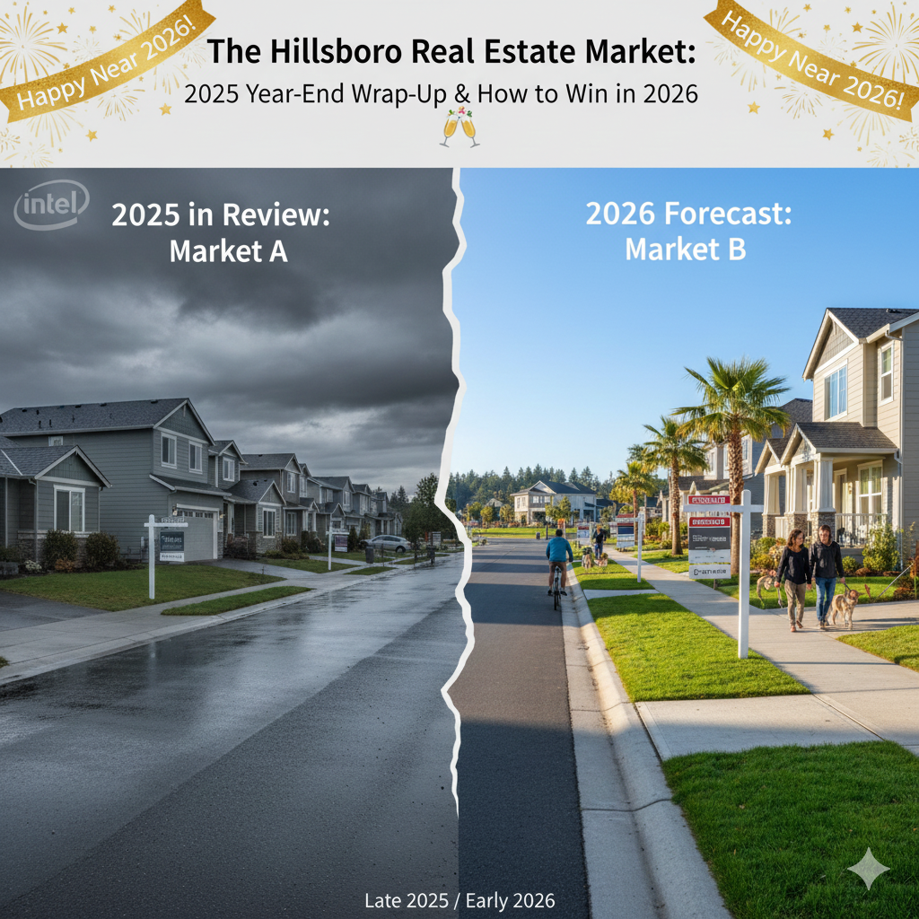 The Hillsboro Real Estate Market: 2025 Year-End Wrap-Up & How to Win in 2026 header image.