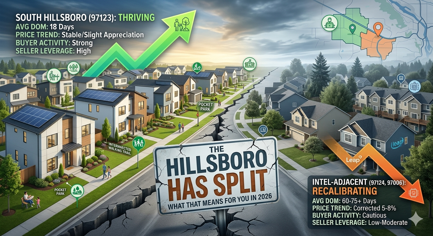 The Hillsboro Market Has Split — What That Means for You in 2026 header image.