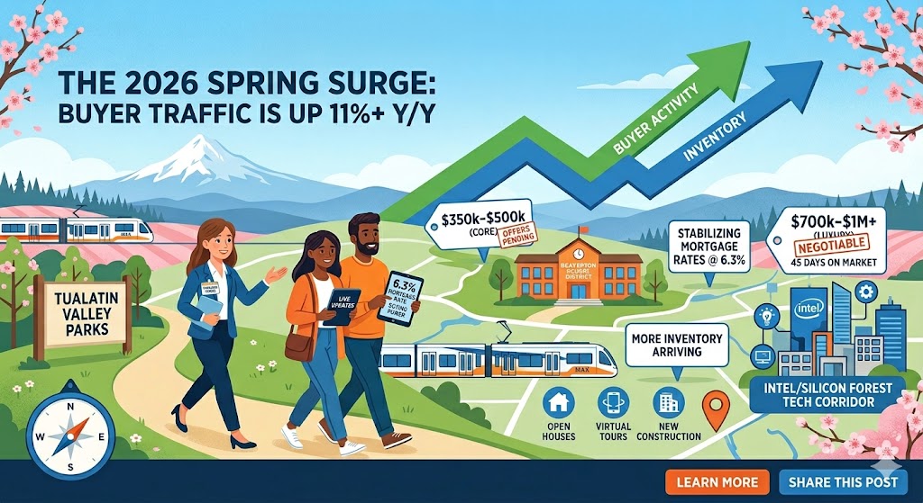 The 2026 Spring Surge: Why Buyer Traffic is Inching Back into Washington County (and What it Means for You) header image.