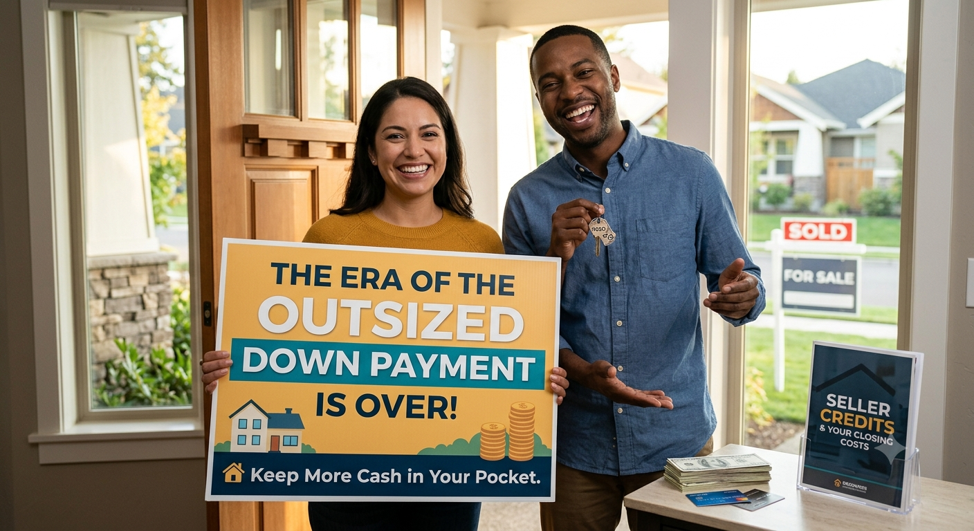 The Era of the Outsized Down Payment is Over: What Today’s Buyers Need to Know header image.